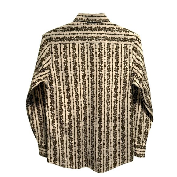 Penguin by Munsingwear Mens Western Style Print Cotton LS Buttoned Shirt Rodeo M - Picture 2 of 5